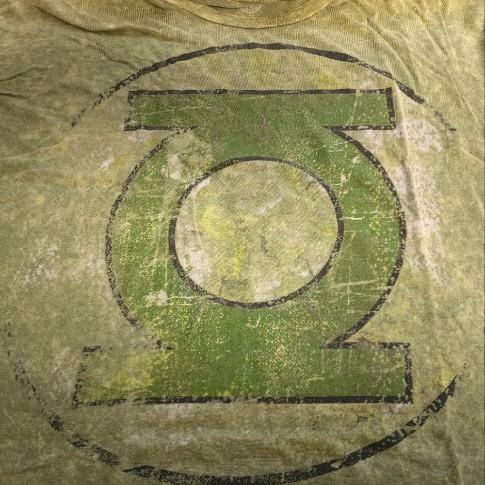 DC Comics GREEN LANTERN Men's XXL Tshirt
